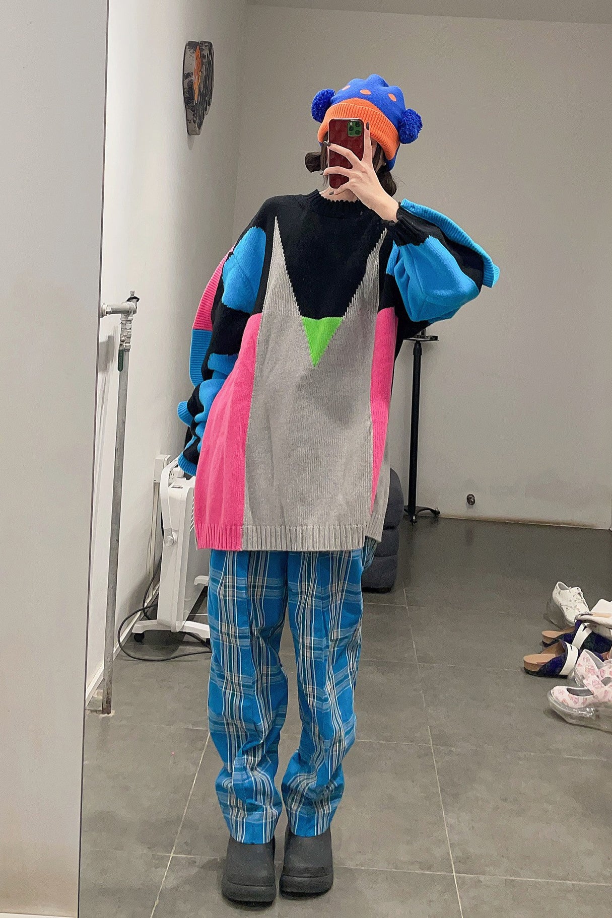 Walter Van Beirendonck Super Art Knit Sweater AW22-23 5005 Black - Image 11