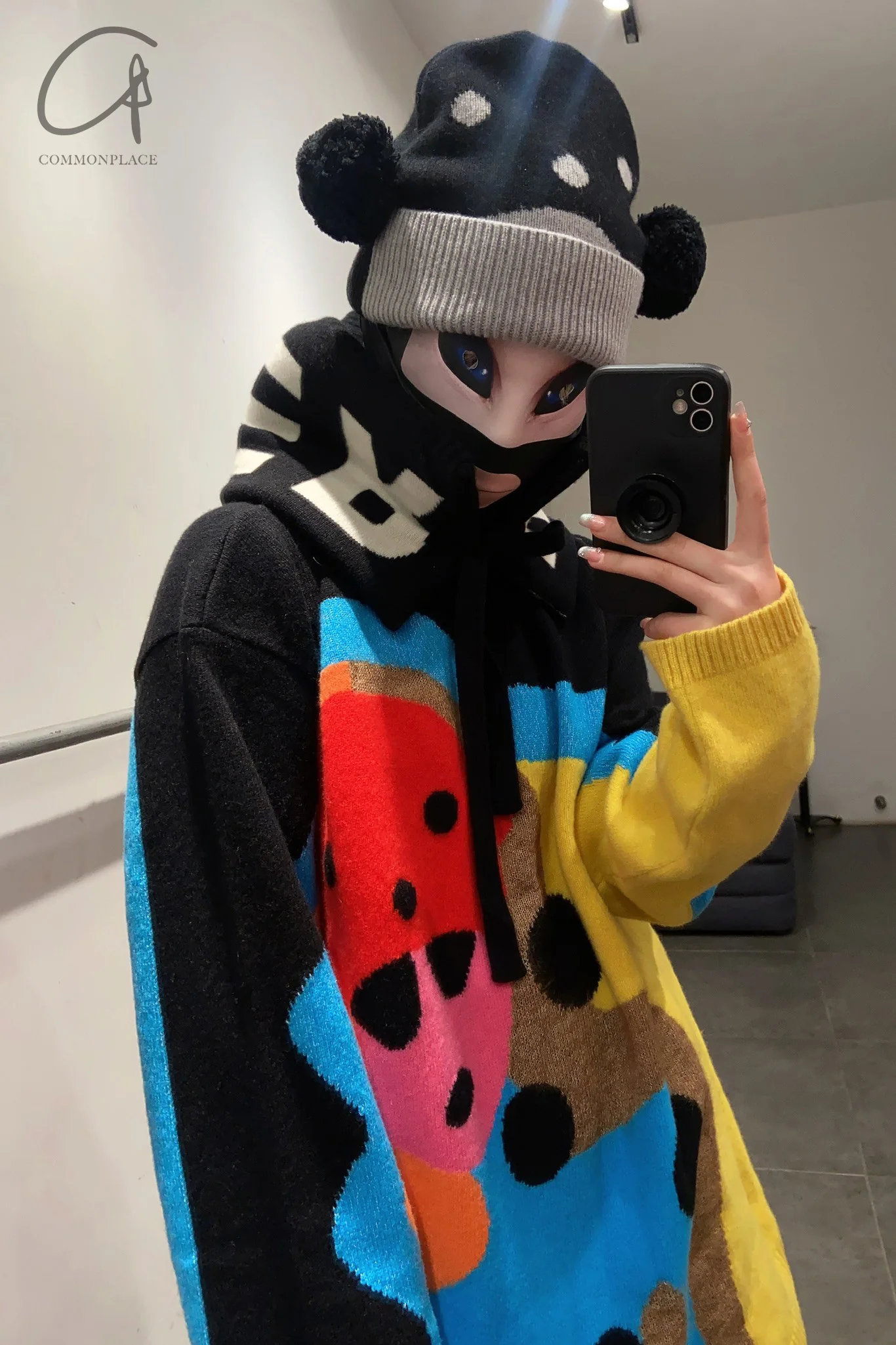 Walter Van Beirendonck Super Walter Knit sweater (led) AW22-23 5006 (A) Black - Image 13