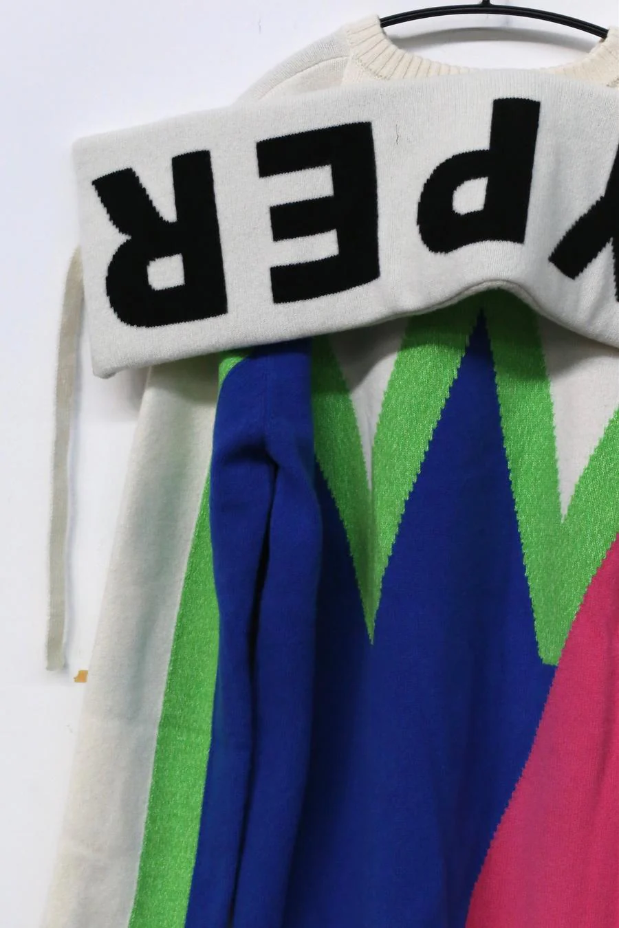 Walter Van Beirendonck Super Walter Knit sweater (led) AW22-23 5006 (A) Mi Bai - Image 3