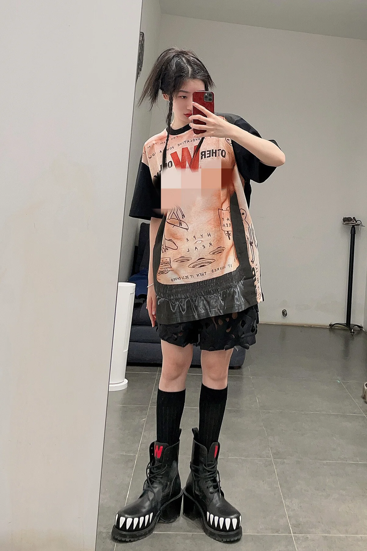 Walter Van Beirendonck T-shirt AW22-23 8001 - Image 9