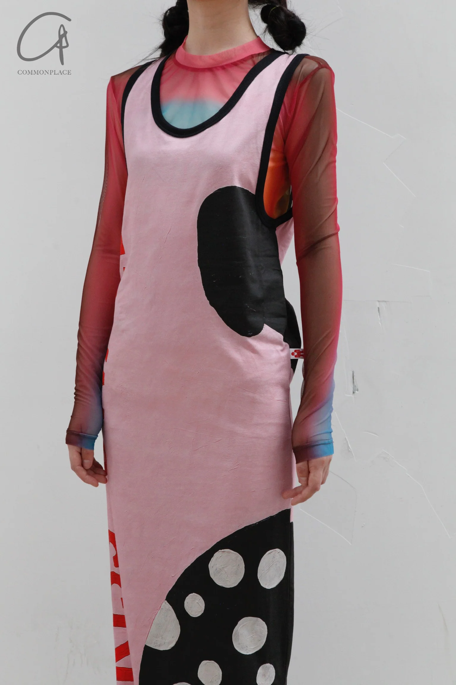 Walter Van Beirendonck Tank Dress 8036 Pink - Image 7