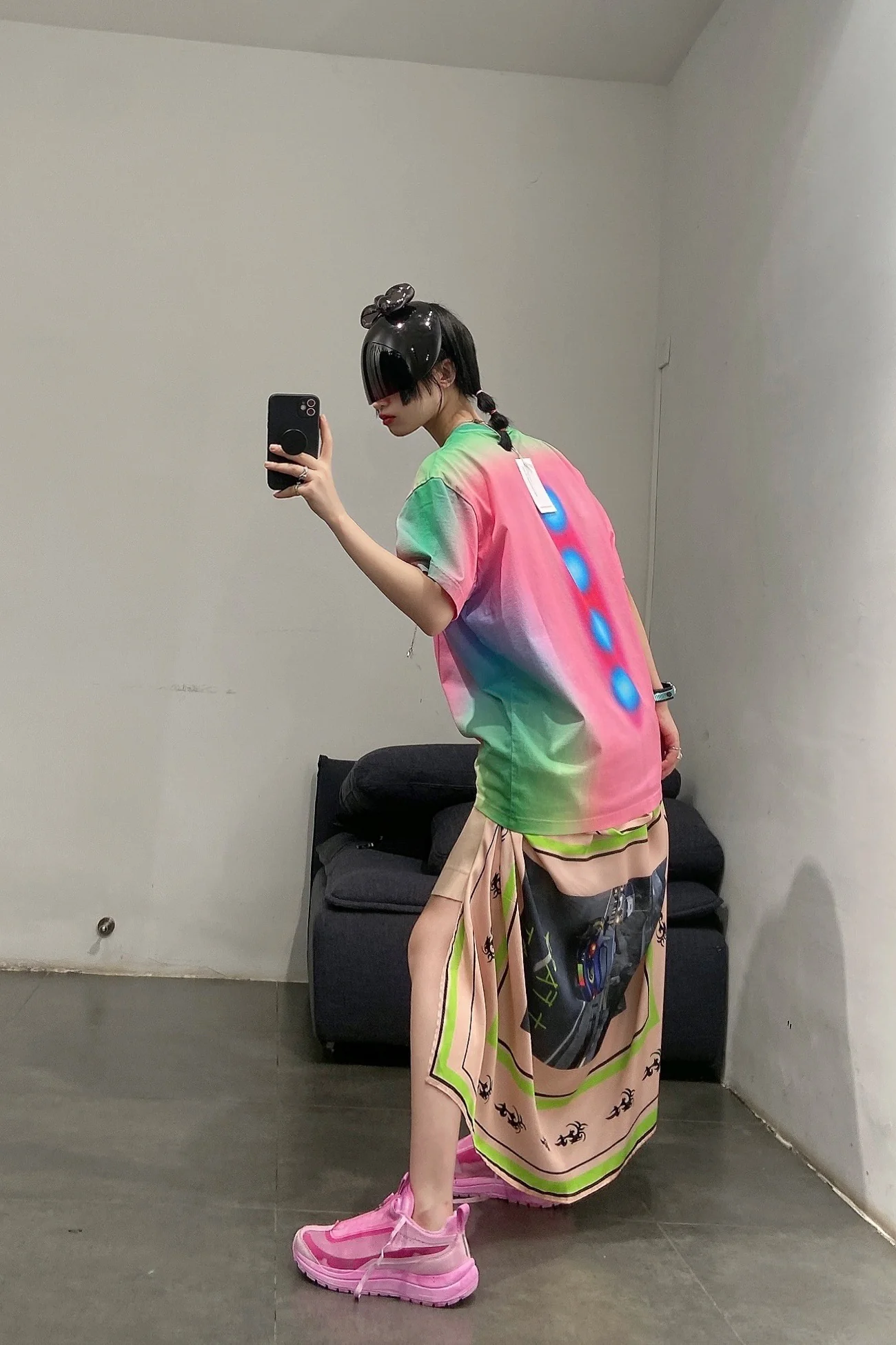 Walter Van Beirendonck unisex knitted ghost T-shirt ss21 8011 cc17 - Image 7