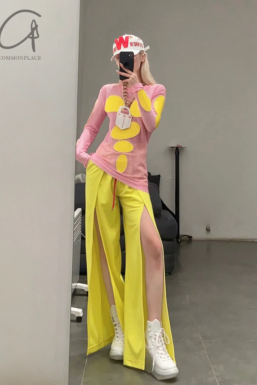 Walter Van Beirendonck Necklace WVB-9027-GSLTXL W-Padlock Chain Necklace PWVB6 - Image 10