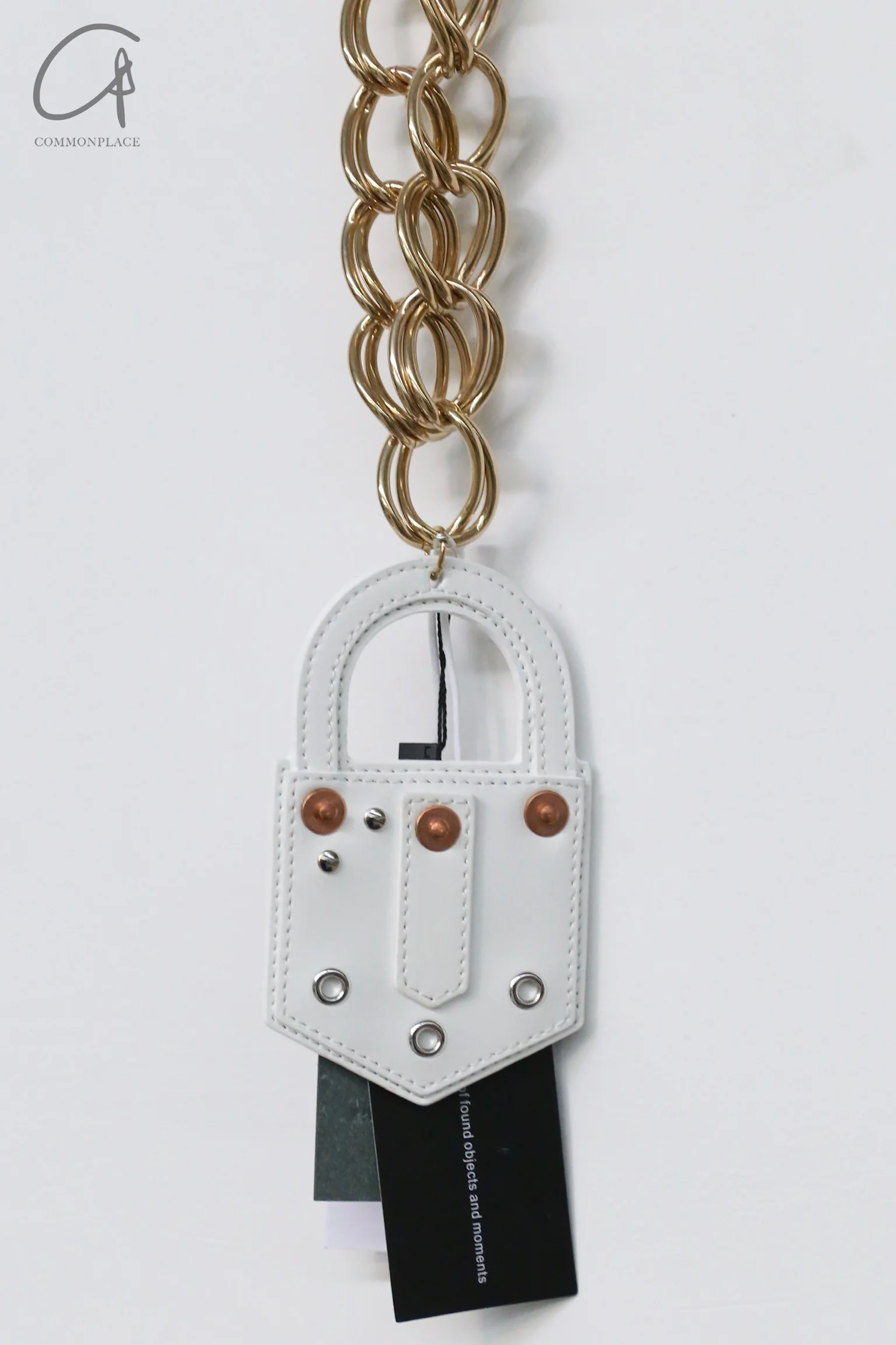 Walter Van Beirendonck Necklace WVB-9027-GSLTXL W-Padlock Chain Necklace PWVB6 - Image 3