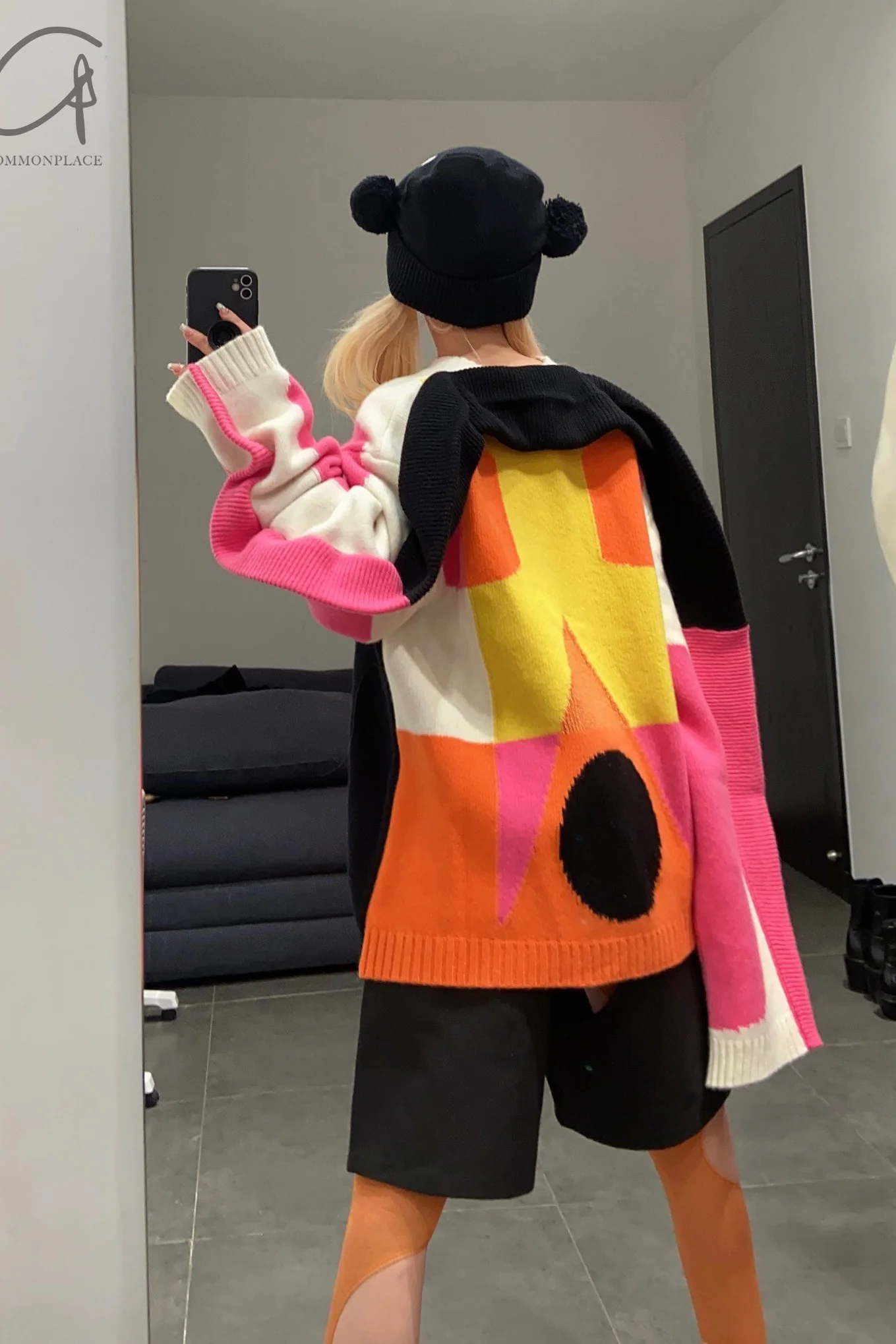 Walter Van Beirendonck Beanie Collection WVB-9012-HEIHUI-F Black and Grey PWVB8 - Image 24