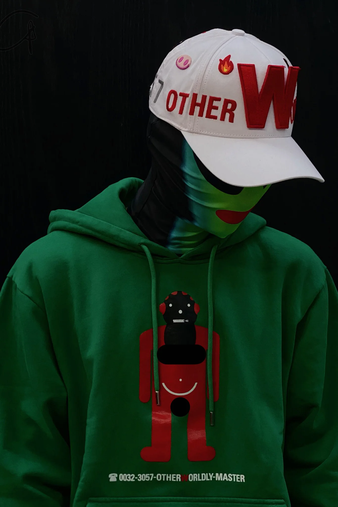 Walter Van BeirendonCK working cap AW22-23 9011 meters white - Image 4