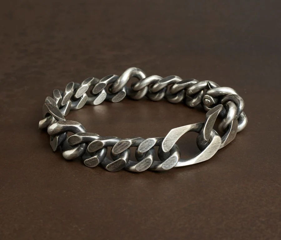 WERKSTATT MUNCHEN 925 Silver Chain Bracelet Series I German High Degree Handmade WM-M2311-0 PWM2 - Image 4