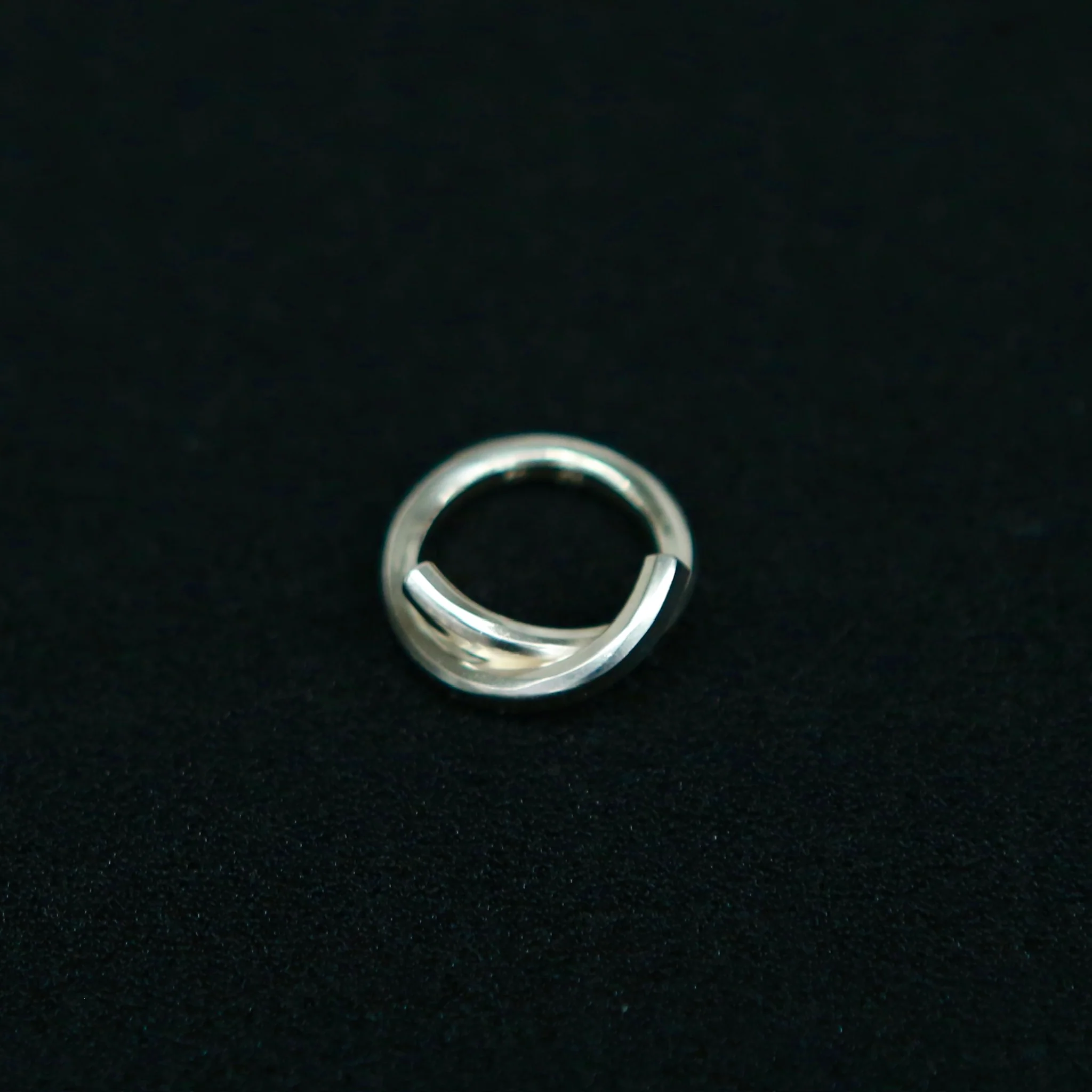 WERKSTATT MUNCHEN 925 silver hug series ring/earrings German high degree of handmade WM-M1727-0 ring - Image 3