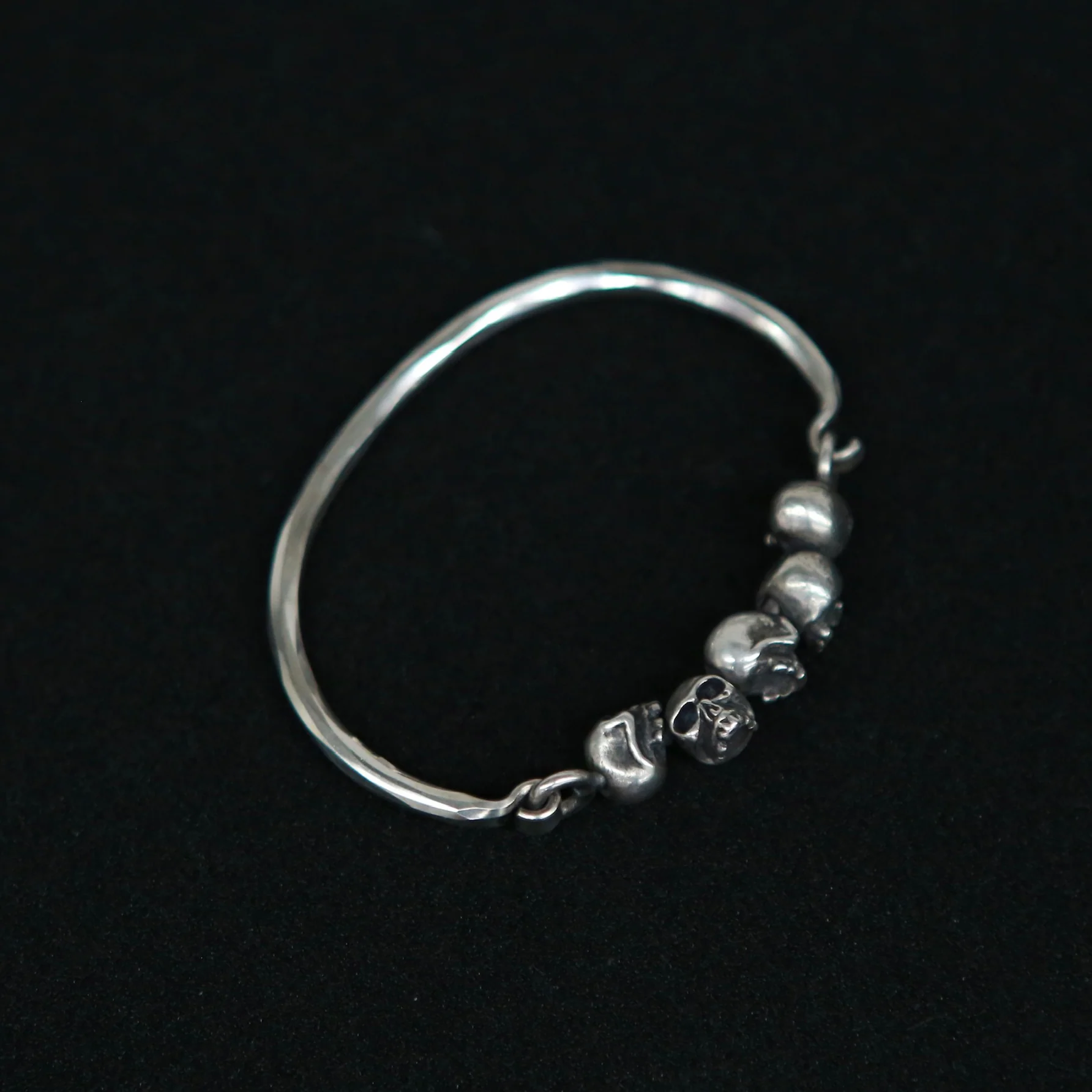 WERKSTATT MUNCHEN 925 Silver Skull Series Ring/Earrings/Bracelet/Necklace Germany WM-M2674-0 Bracelet (M1831) - Image 3