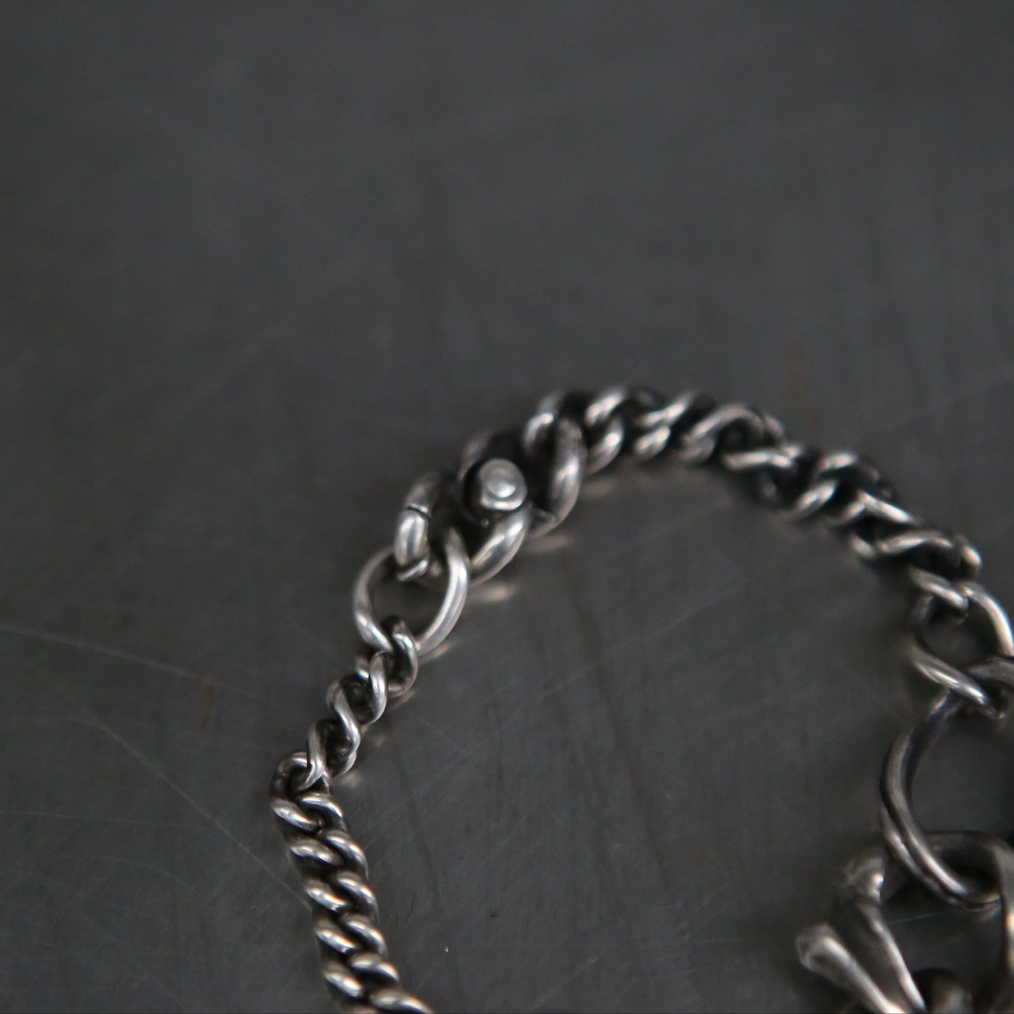 WERKSTATT MUNCHEN 925 Sterling Silver Chain Bracelet Series II, High-Quality German Handcraftsmanship WM-M2609-0 (M2529) - Image 5