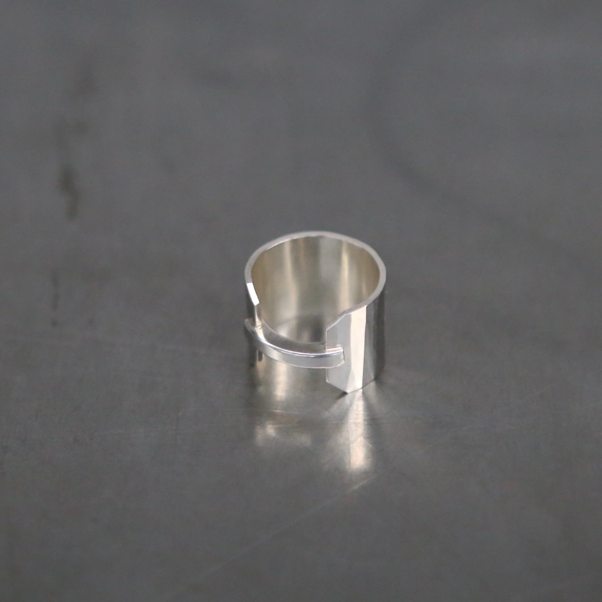 WERKSTATT MUNCHEN 925 Sterling Silver M1505 Ring Paper Ring, High-Quality German Handcraftsmanship, WM-M1505-0 - Image 3