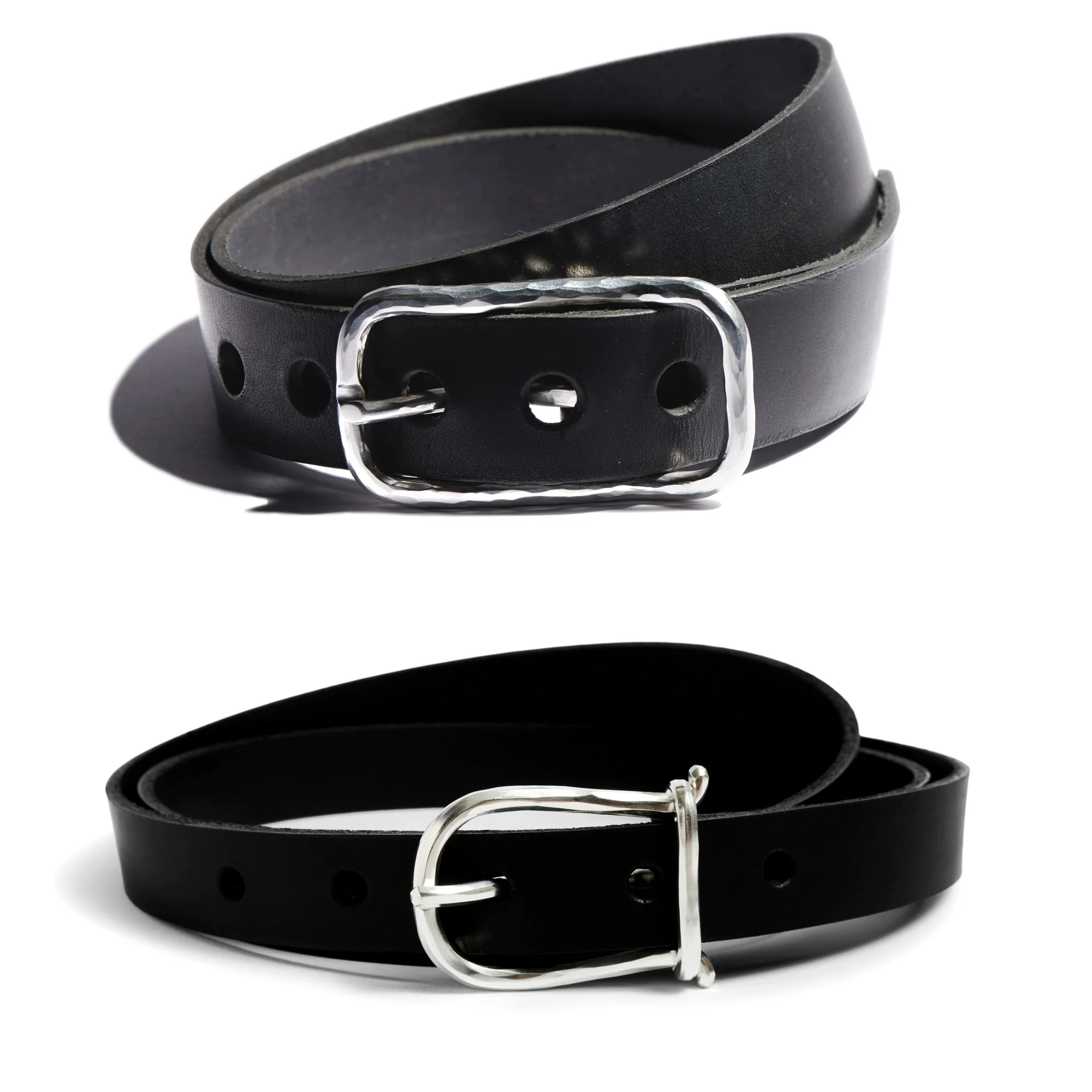 WERKSTATT MUNCHEN 925 silver hammered leather belt series collection German high degree of handmade WM-M6261-0 PWM11 - Image 5