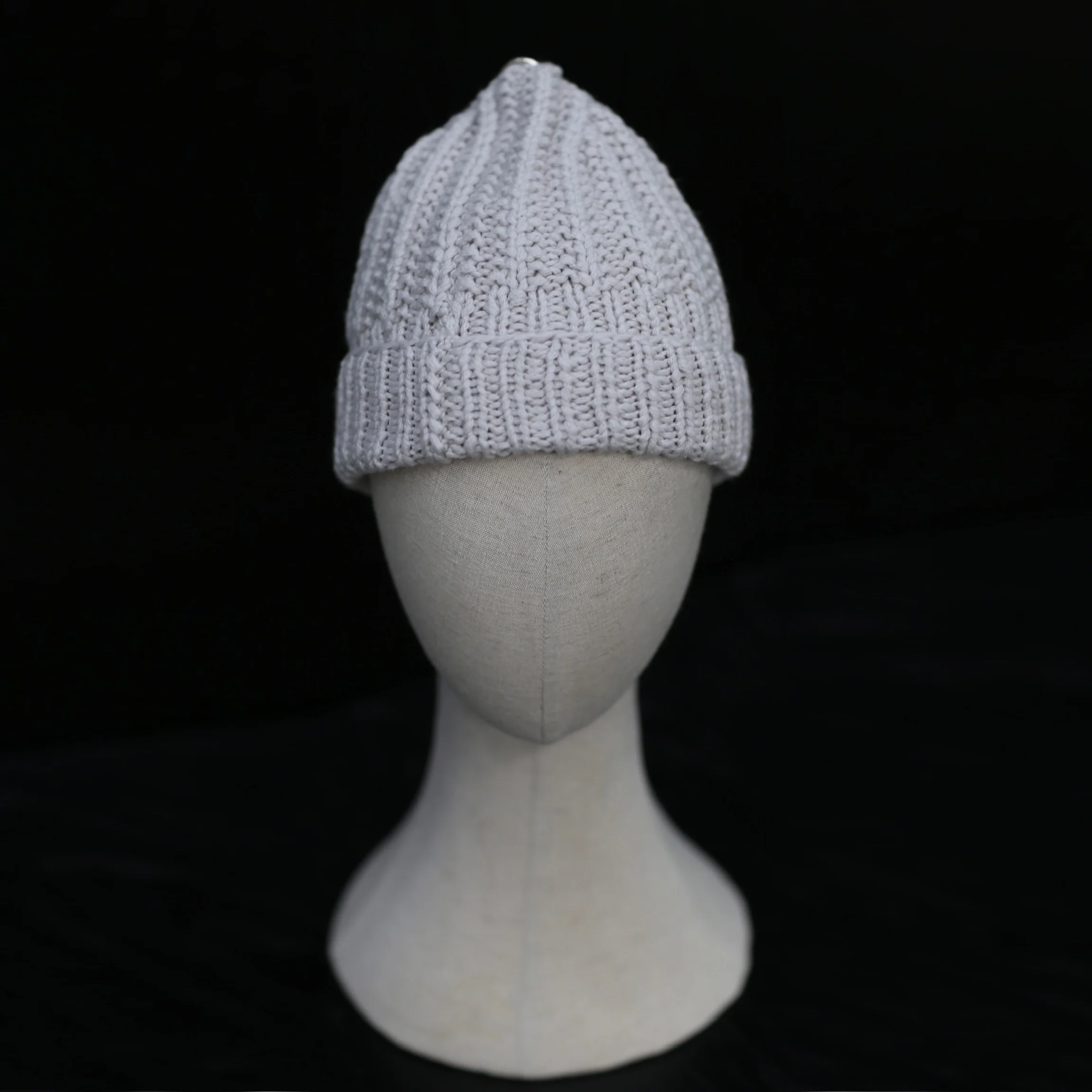 WERKSTATT MUNCHEN 925 silver buckle cashmere knitted hat collection unisex style German handmade WM-M8060-YCYJH cloud color sterling silver ring PWM3 - Image 4