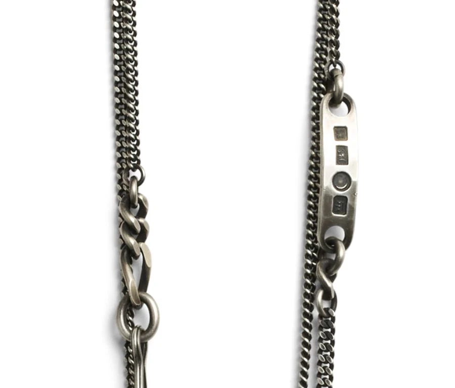 WERKSTATT MUNCHEN necklace mobile phone chain trouser chain multifunctional sterling silver handmade jewelry chain WM-M3994-0 WM-M3993 - Image 3