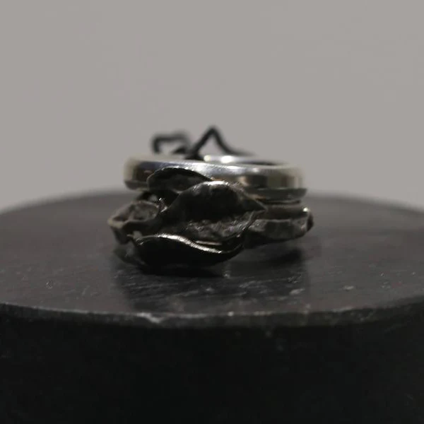 WERKSTATT MUNCHEN ring combined leaf ring M1223 PWM4 - Image 3