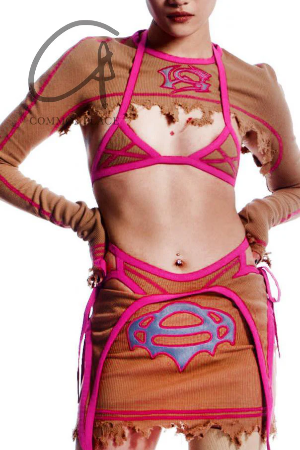 WINDOWSEN bikini set SS23L001 khaki - Image 5