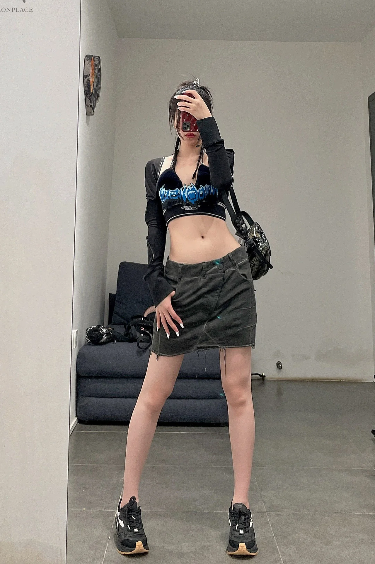WINDOWSEN Colorblock Short Sports Top WA21-G2-04-C1 PW2 - Image 15