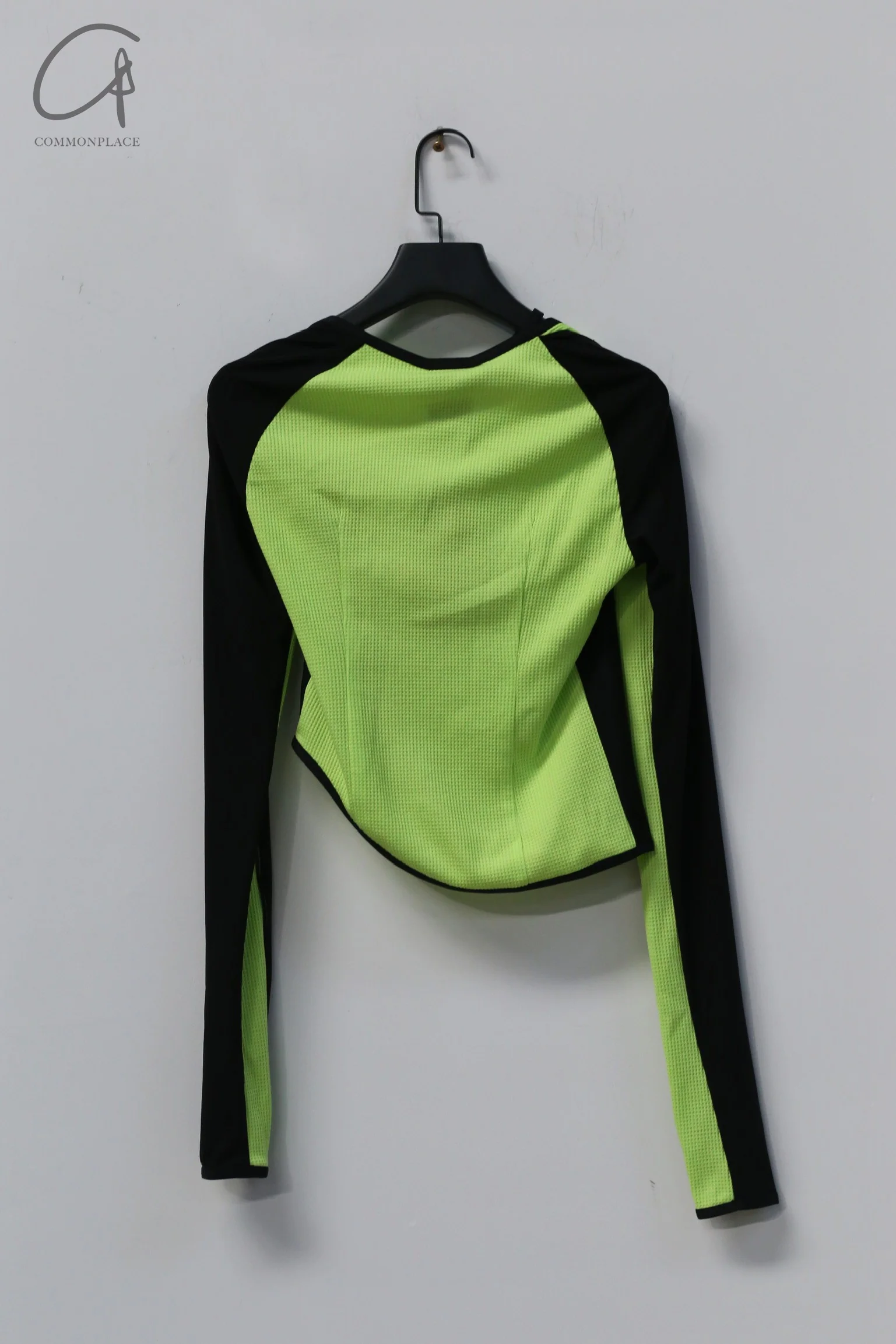 WINDOWSEN Curve Cycling Top WA21-G2-A17-C3-0 Black & Yellow PW6 - Image 2