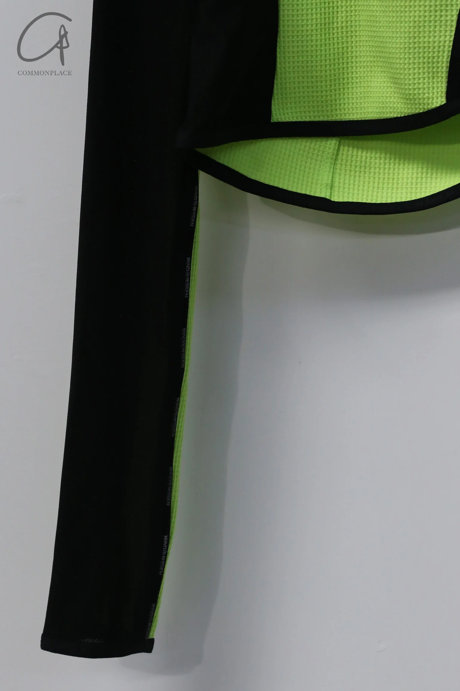 WINDOWSEN Curve Cycling Top WA21-G2-A17-C3-0 Black & Yellow PW6 - Image 5
