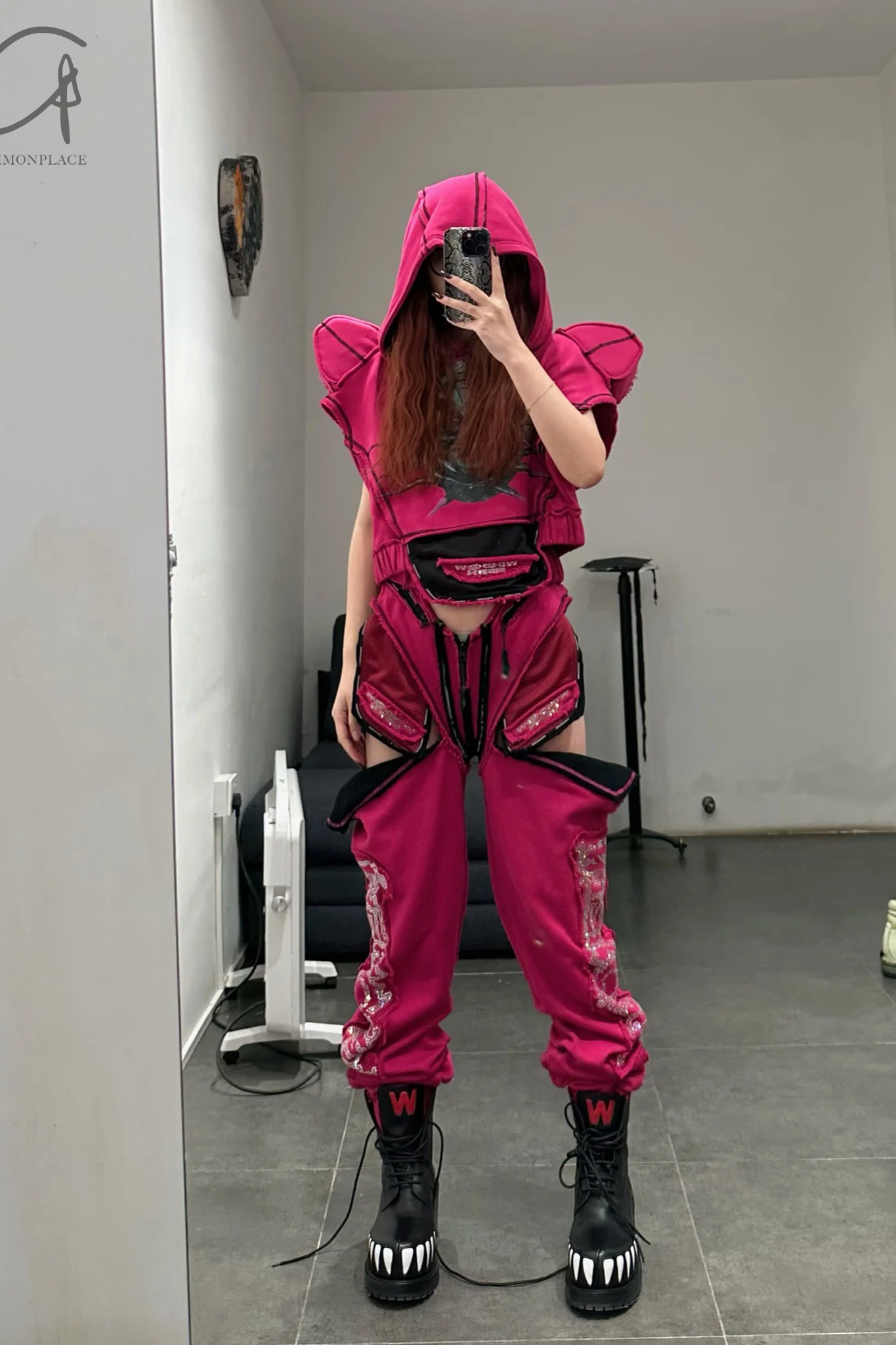 Windowsen hollow sports trousers PS23P007 - Image 6