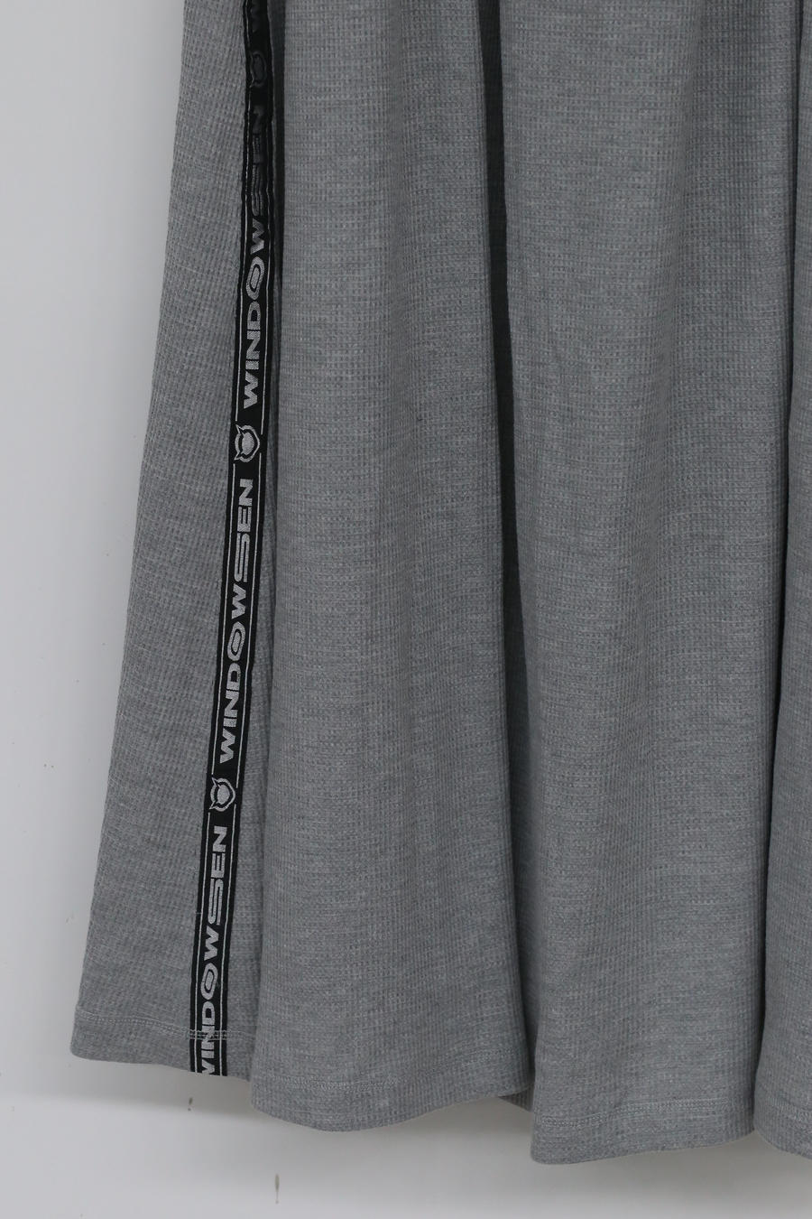 WINDOWSEN Knitted Skirt WA21-G3-04-C2-6 Light Gray PW4 - Image 3