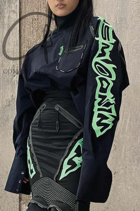 WINDOWSEN LOGO Turtleneck Shirt WA21-G2-01-C01-0 - Image 14