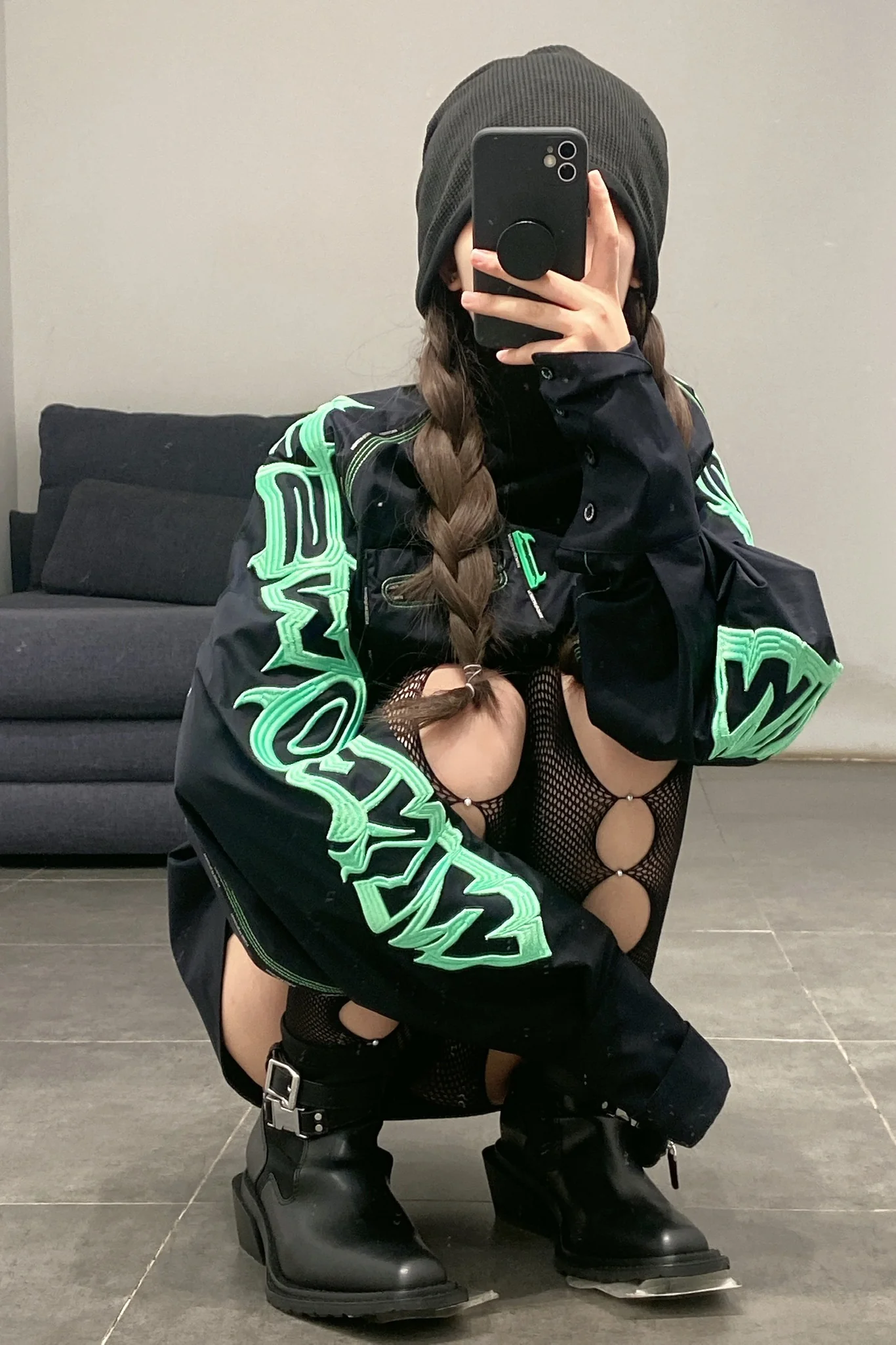 WINDOWSEN LOGO Turtleneck Shirt WA21-G2-01-C01-0 - Image 21