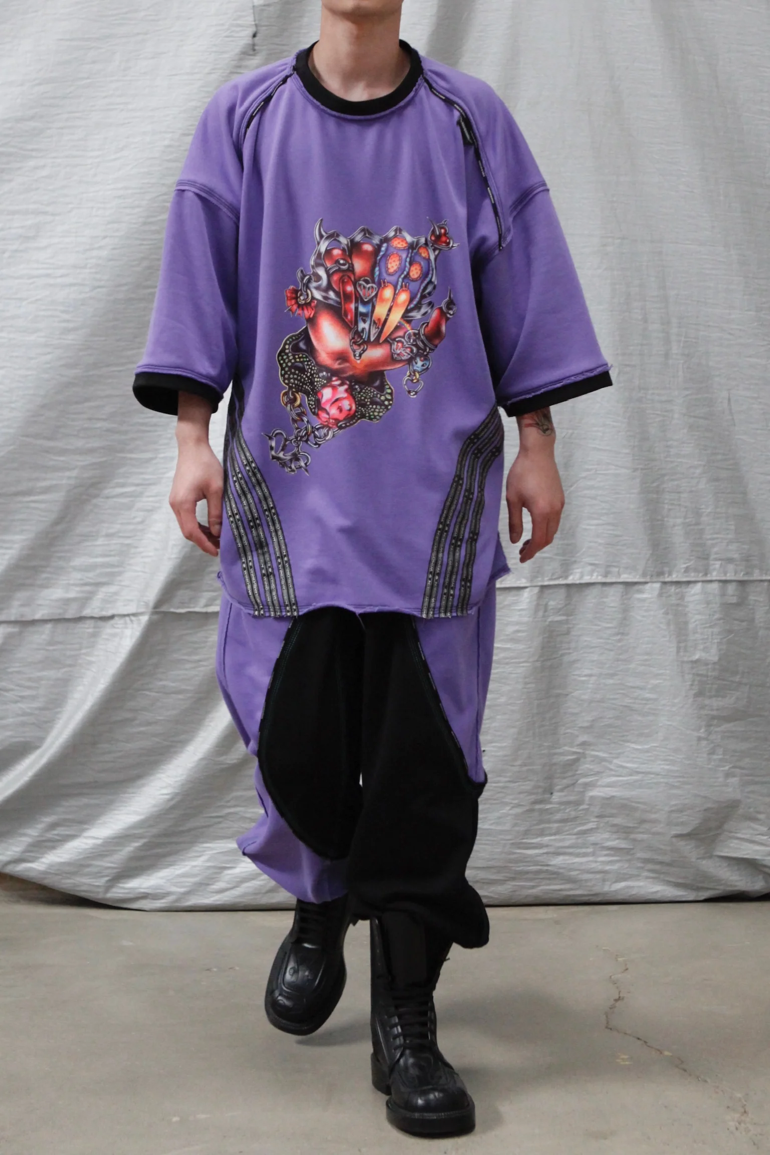 WINDOWSEN Patchwork Sweatpants WA21-G4-02-C1-0 PW9 - Image 19