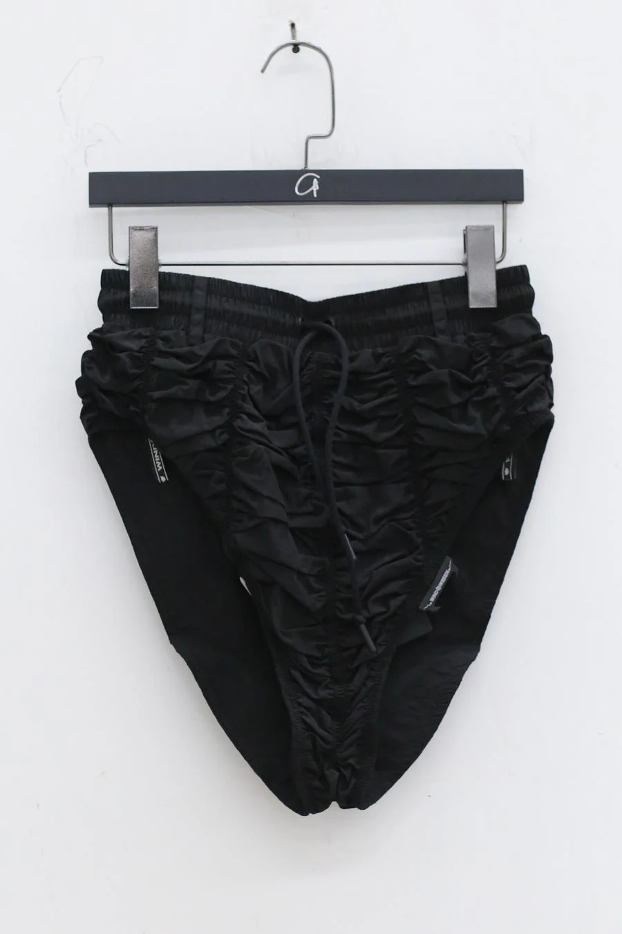 WINDOWSEN Pleated Shorts SS22P020BK