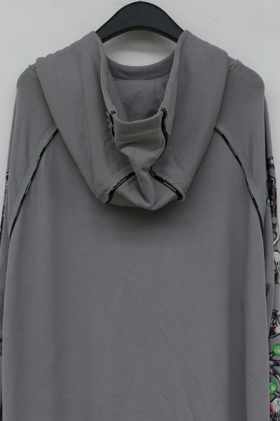 WINDOWSEN Printed Hooded Sweatshirt Dress WA21-G6-01-C5 - Image 6