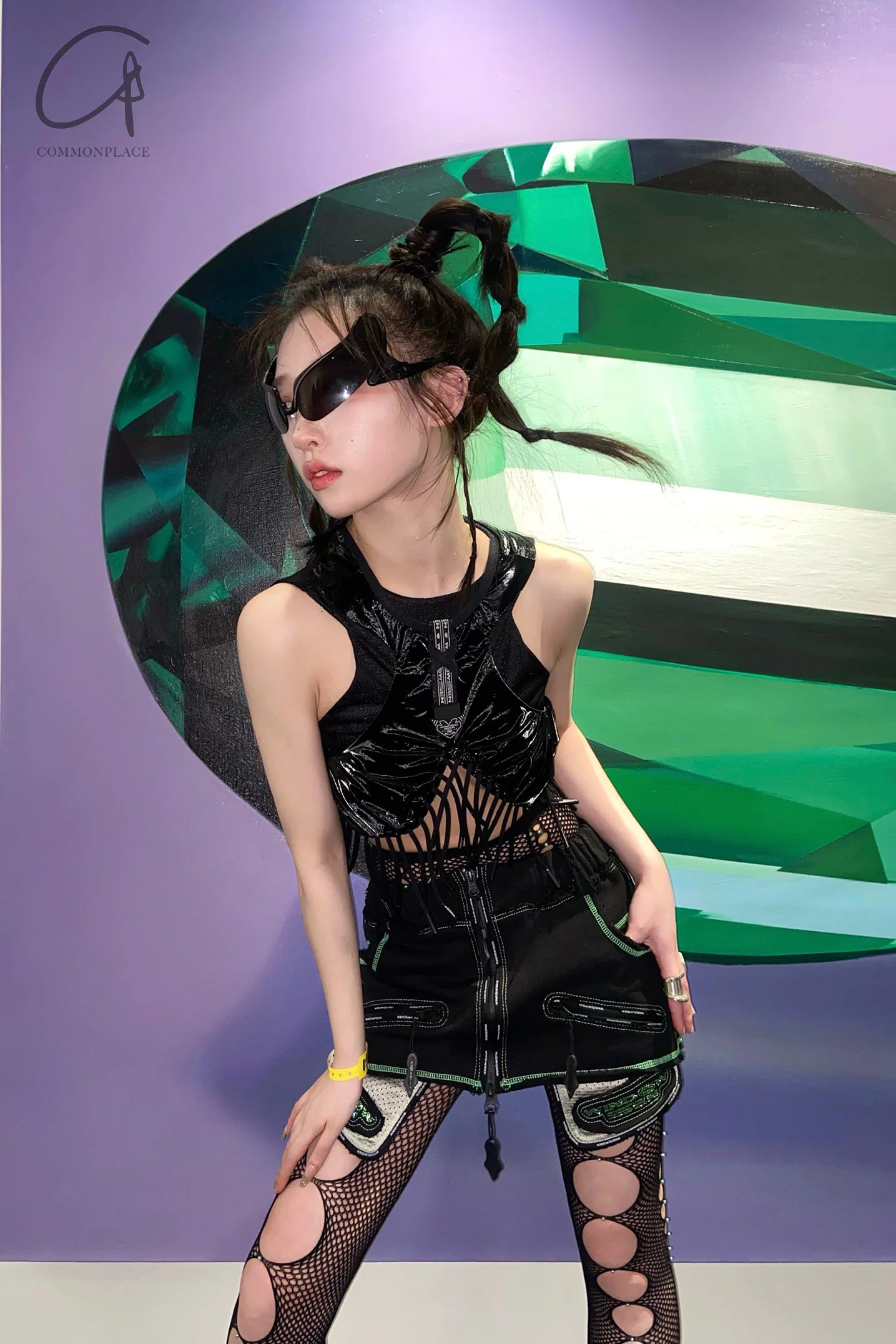 WINDOWSEN Sports Culottes SS22S009BK - Image 7