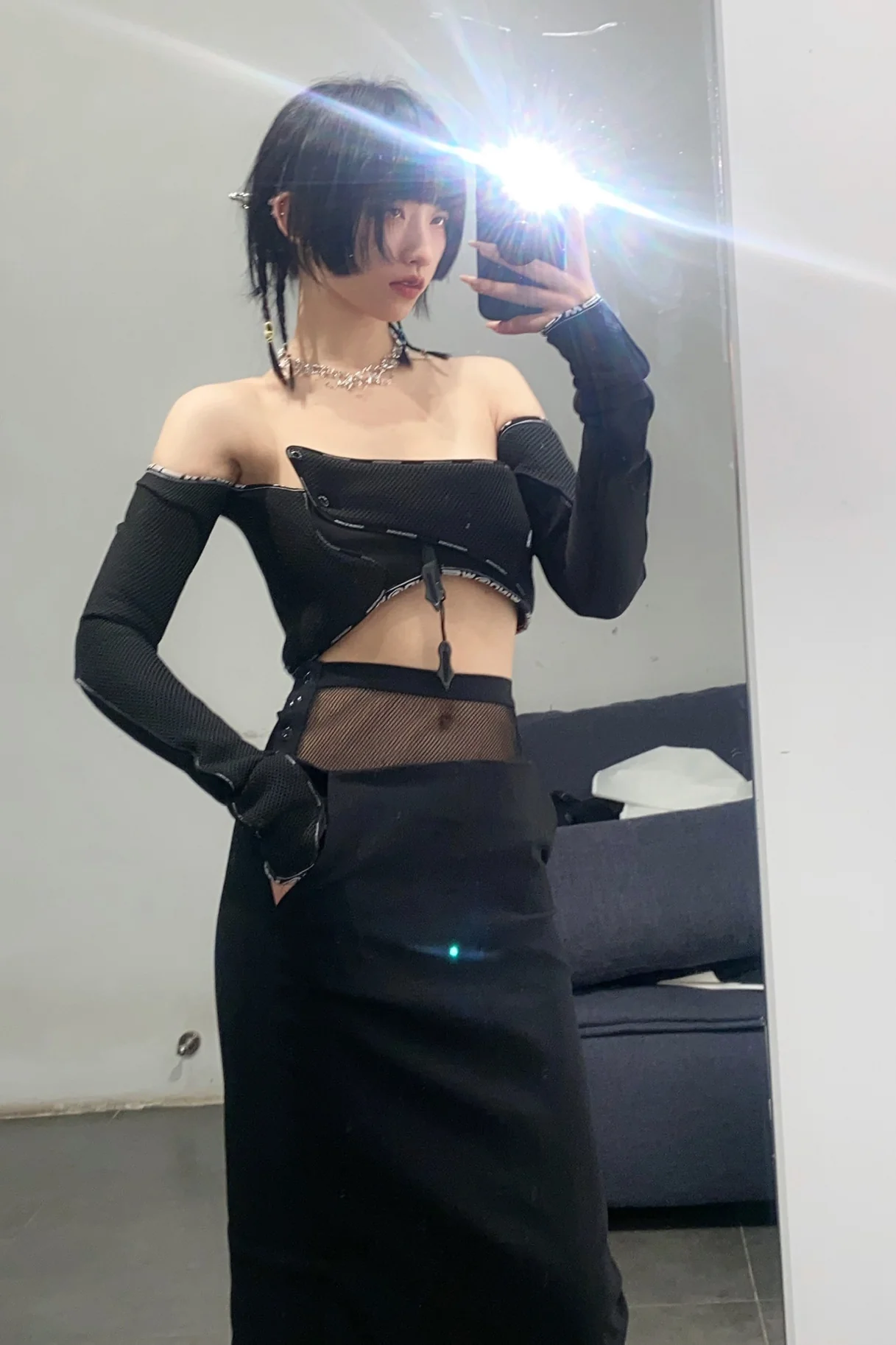 WINDOWSEN Strapless CropTop WA21-G2-A3-C1-0- 0-0 PW14 - Image 3