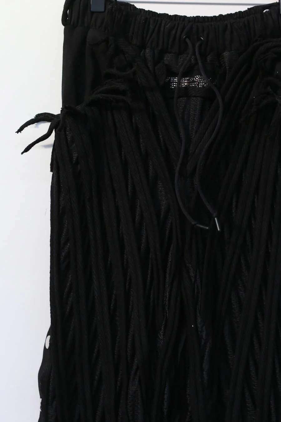 Windowsen striped sports pants ps23p001 black - Image 2
