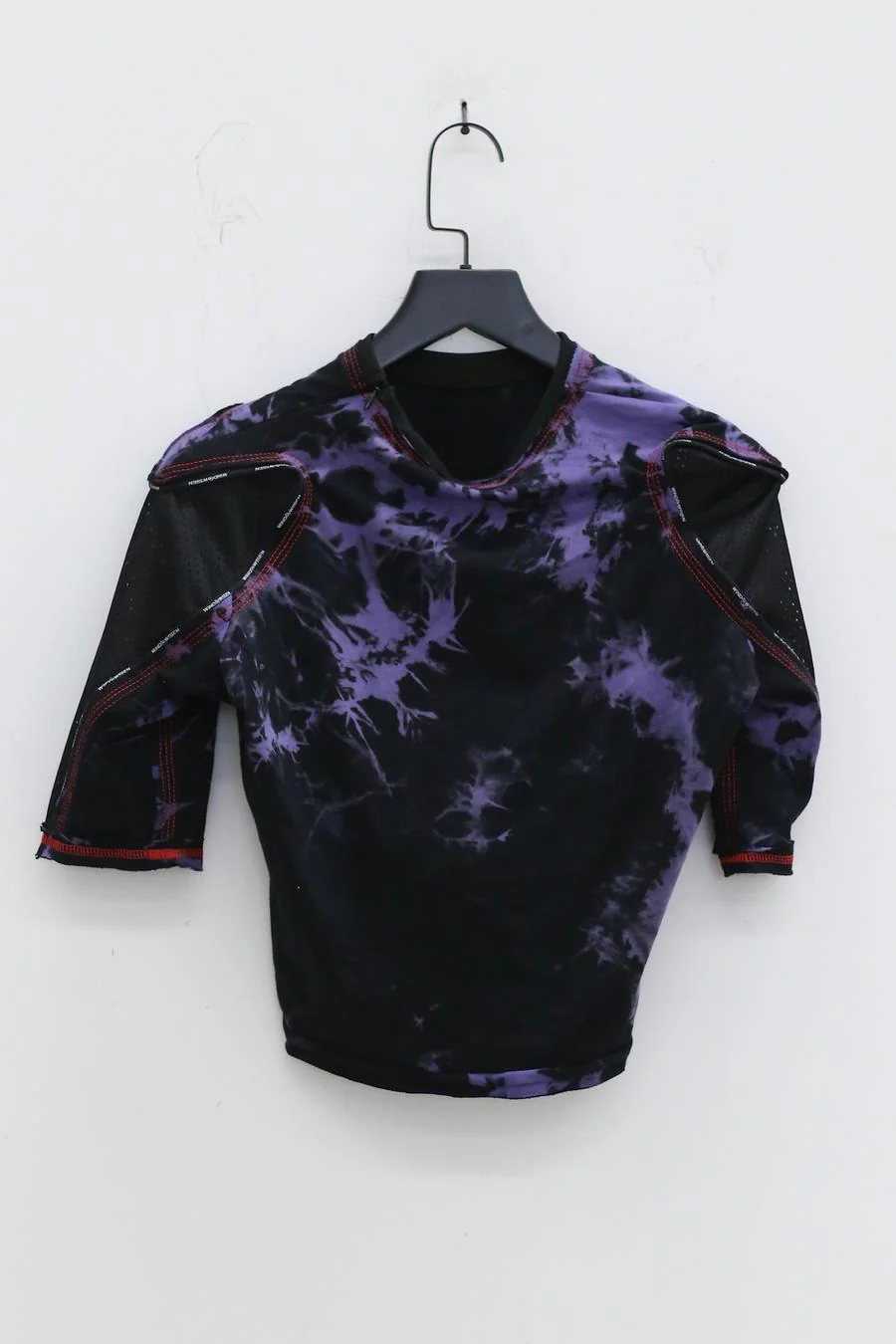 WINDOWSEN tie-dye stitched navel short sleeve SS22T006PR PW22 - Image 4