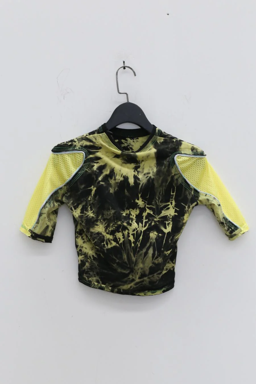 WINDOWSEN tie-dye stitched navel short sleeve SS22T007YL PW22 - Image 4