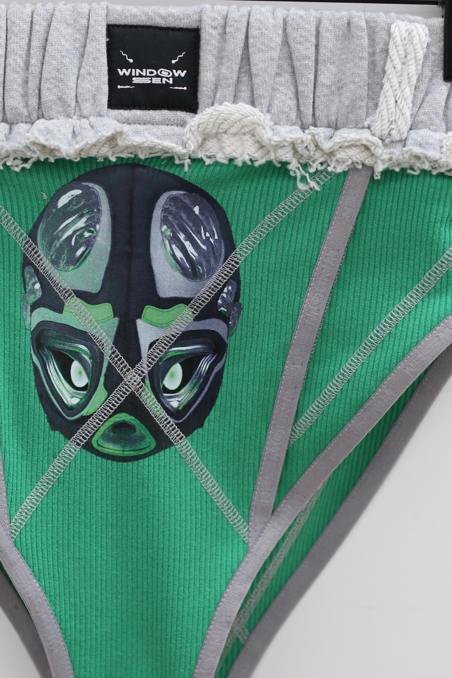 WINDOWSEN Vully Tattoo underwear SS23P015 Green - Image 2