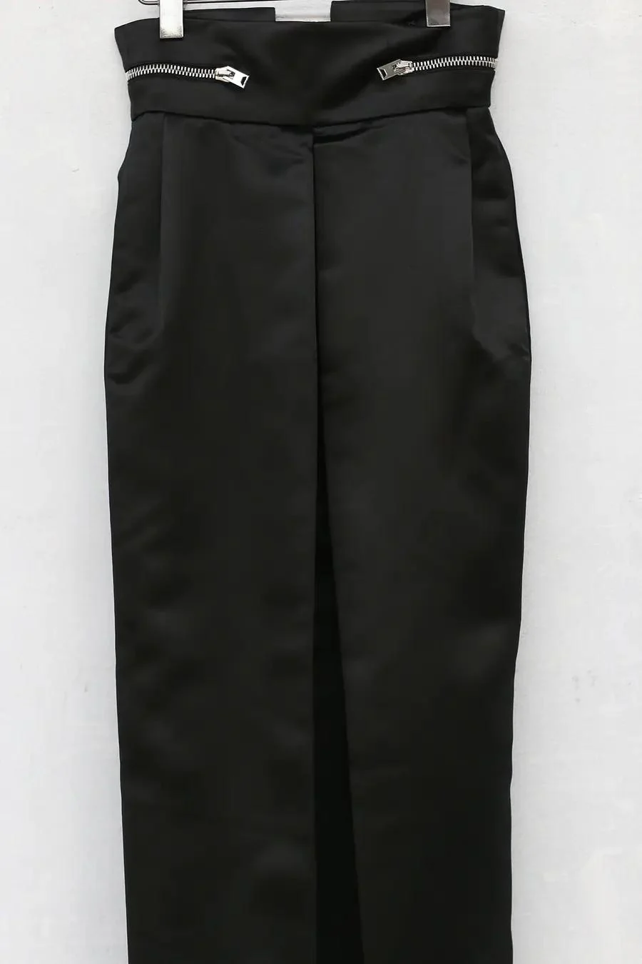 Yang Li F4190 Back Zip Wide Leg Pants - Image 9
