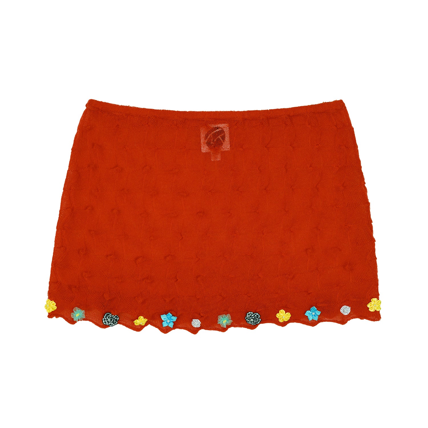 YANYAN KNITS 25 Spring/Summer BORLOR Camisole/Woven Lined Mini Skirt YYK-YYW25-0771-HONG Red Skirt YYW25-0081 - Image 5