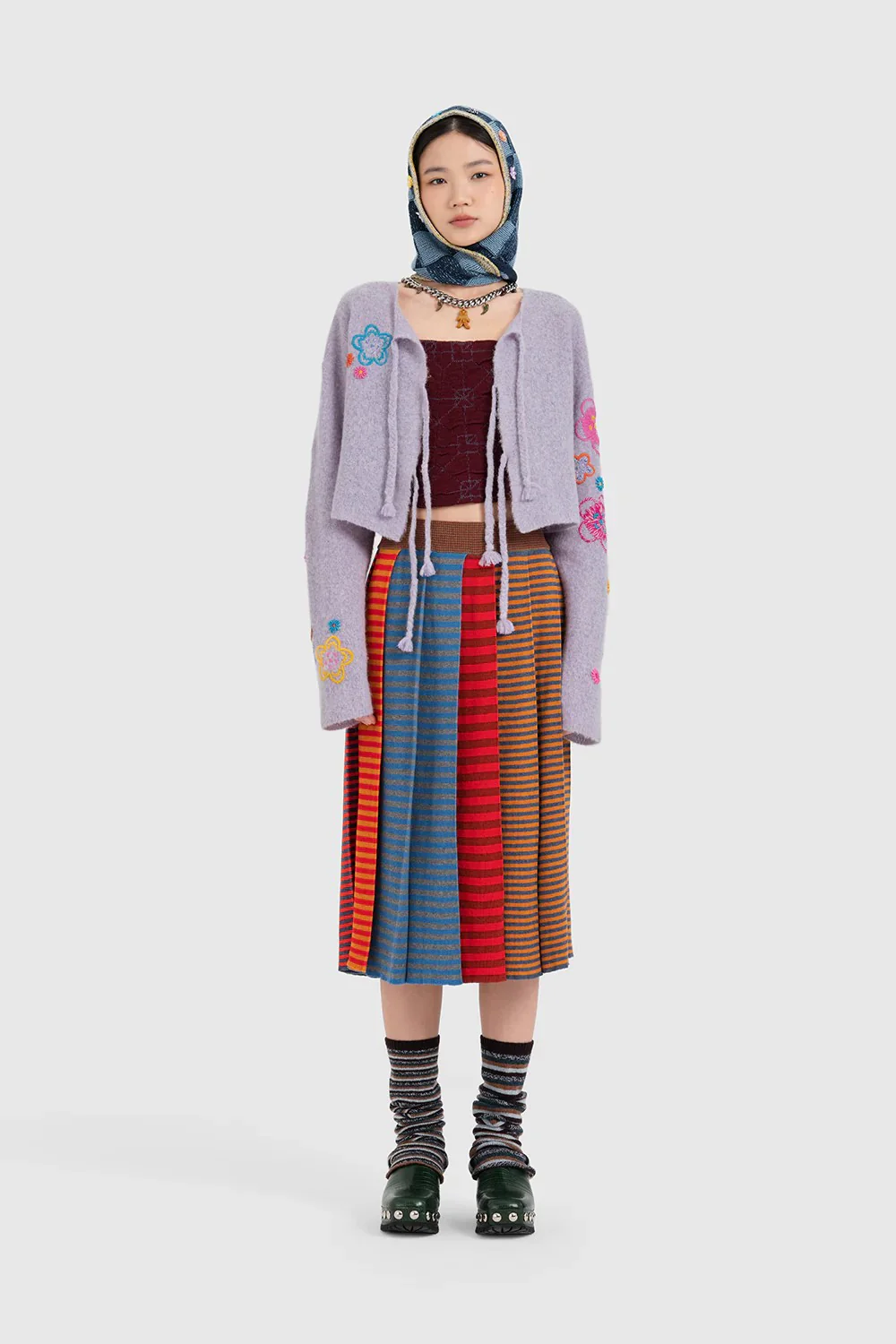 YANYAN KNITS Fall/Winter 2025 Collection: FAFA Alpaca Wool Knit Sweater/Top/Pencil Skirt YYK-YYW24-1942-ZI (Wool Sweater) - Image 13