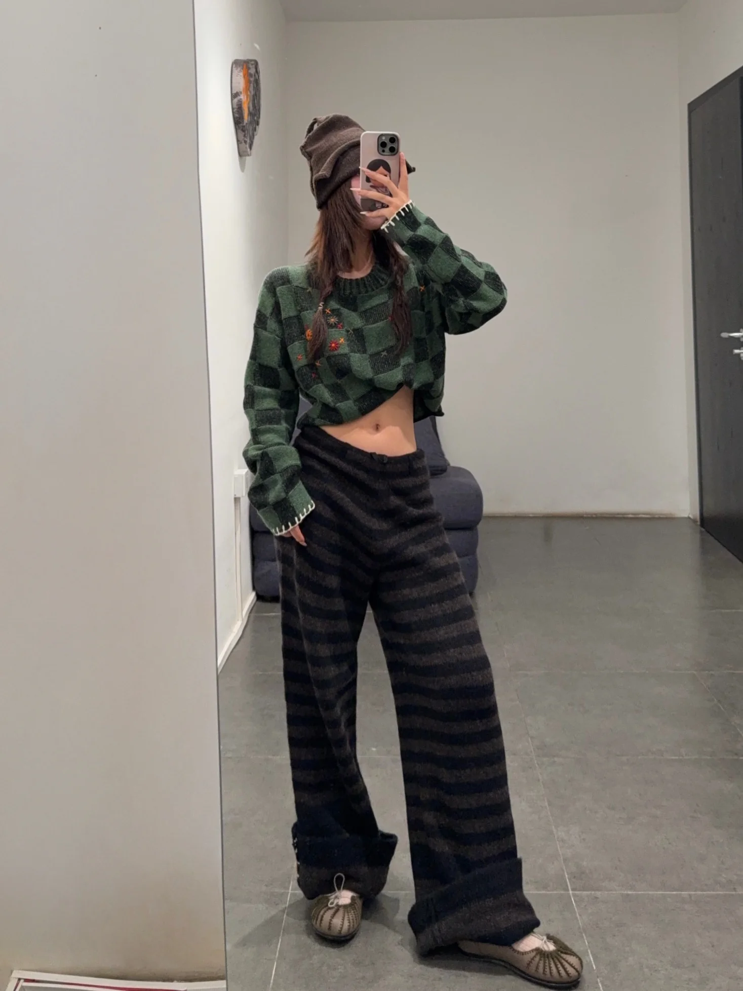 YANYAN KNITS Fall/Winter 2025 Collection: Work Jacket/Casual Pants YYK-YYW25-1551-ZONG (Pants)(YYW25-1531) - Image 16