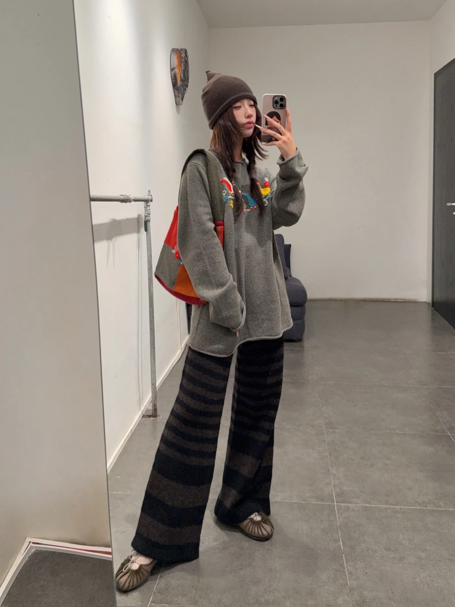 YANYAN KNITS Fall/Winter 2025 Collection: Work Jacket/Casual Pants YYK-YYW25-1551-ZONG (Pants)(YYW25-1531) - Image 17