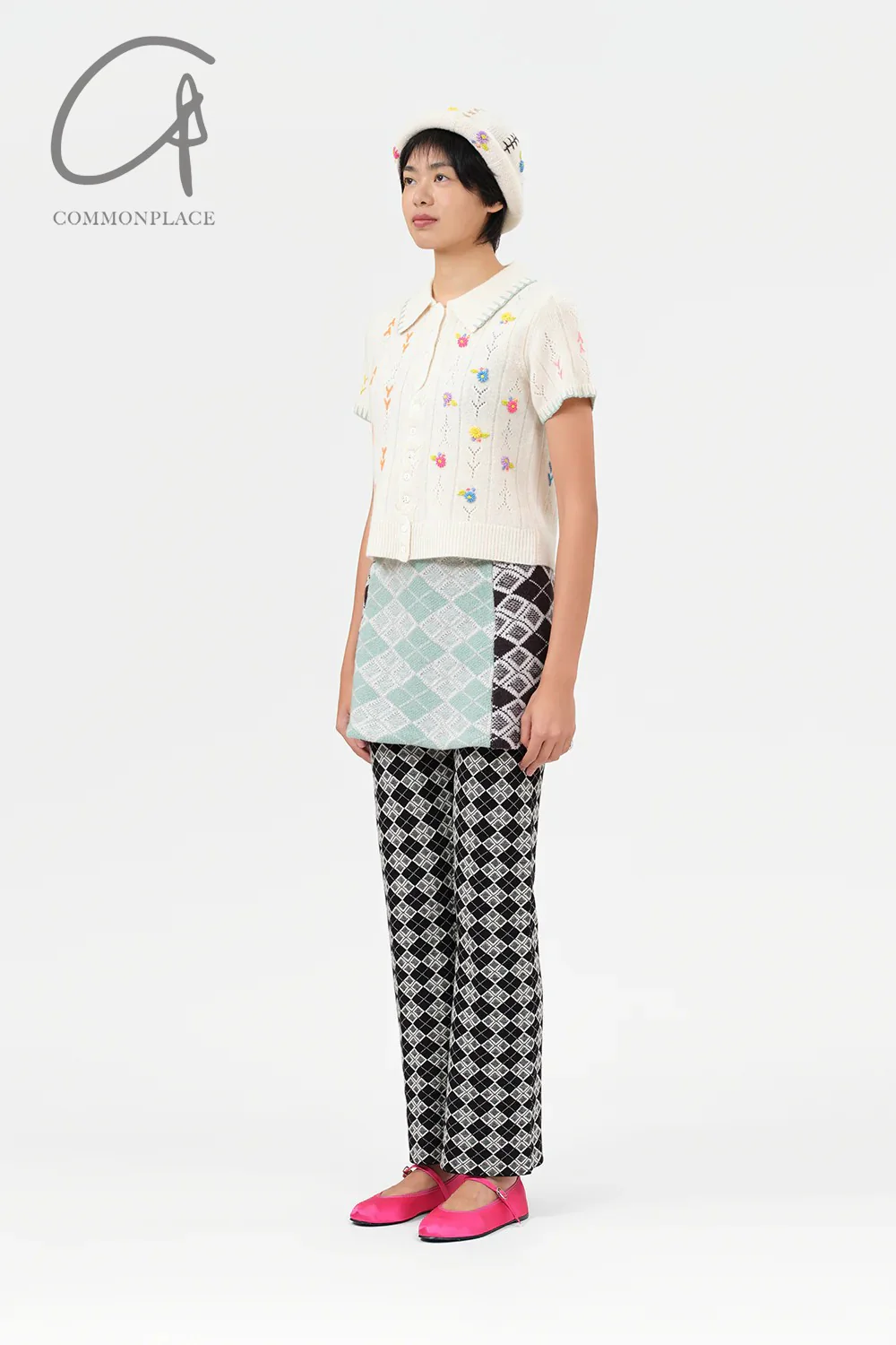 YANYAN KNITS Woven Jacket/Skirt YYK-YYW24-1891-LV Skirt - Image 17