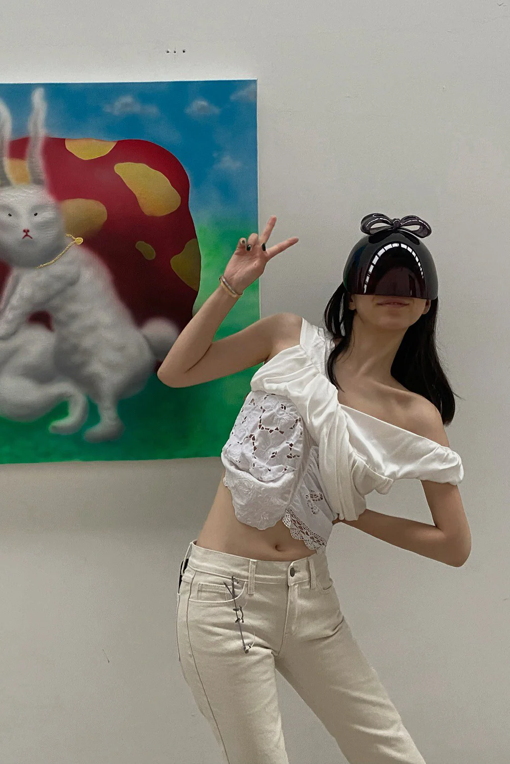 YVMIN 21SS 20379 3D printing retro butterfly carving mask - Image 9