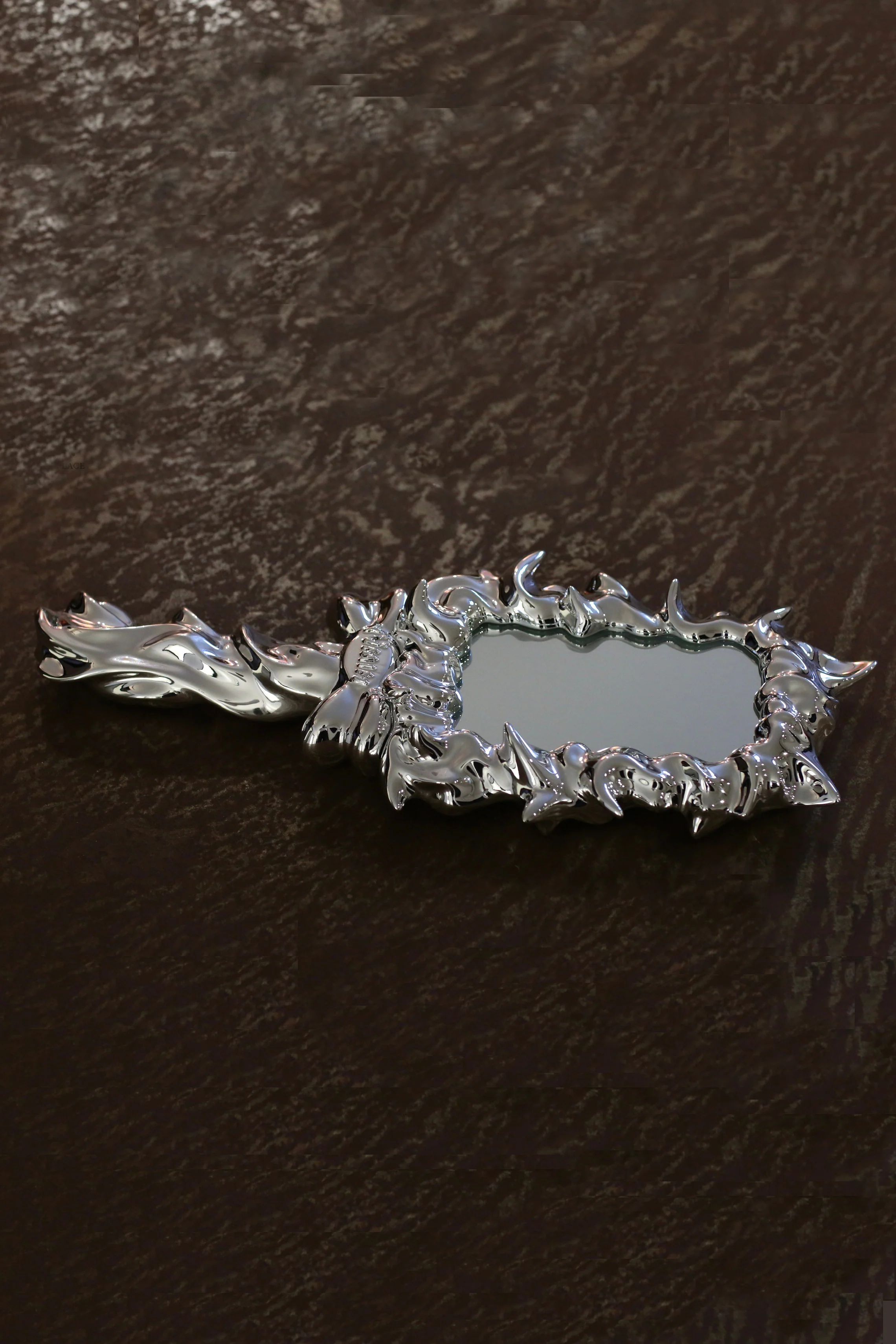 YVMIN cat hanging mirror 21897 silver