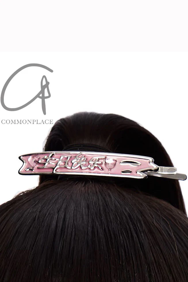 YVMIN ElectricGirl birthday hairpin with enamel letters 21624 - Image 5