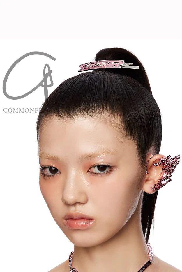 YVMIN ElectricGirl birthday hairpin with enamel letters 21624 - Image 7
