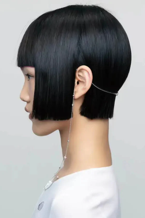 YVMIN Fully Inlaid Jewelry Headwear/Face YMJEGFW13BRSSLV - Image 2