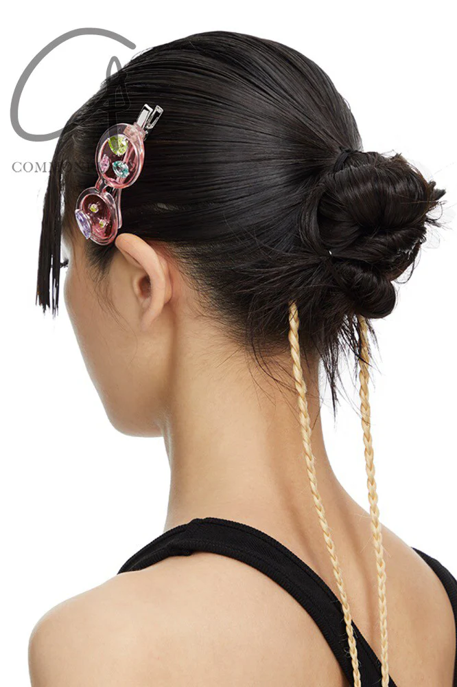 YVMIN Girls Figure Series Gem Glasses Hair Clip 21859 - Image 9