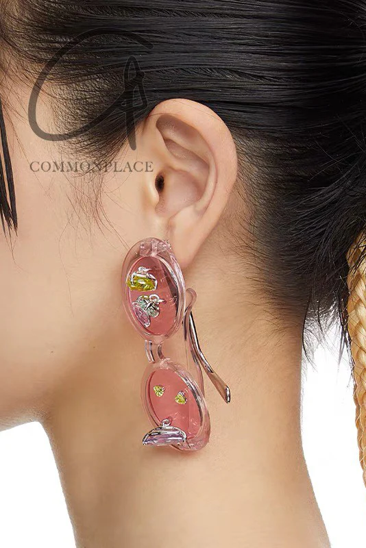 YVMIN Girls Figure Series Gem Sunglasses Earrings 21835 - Image 2