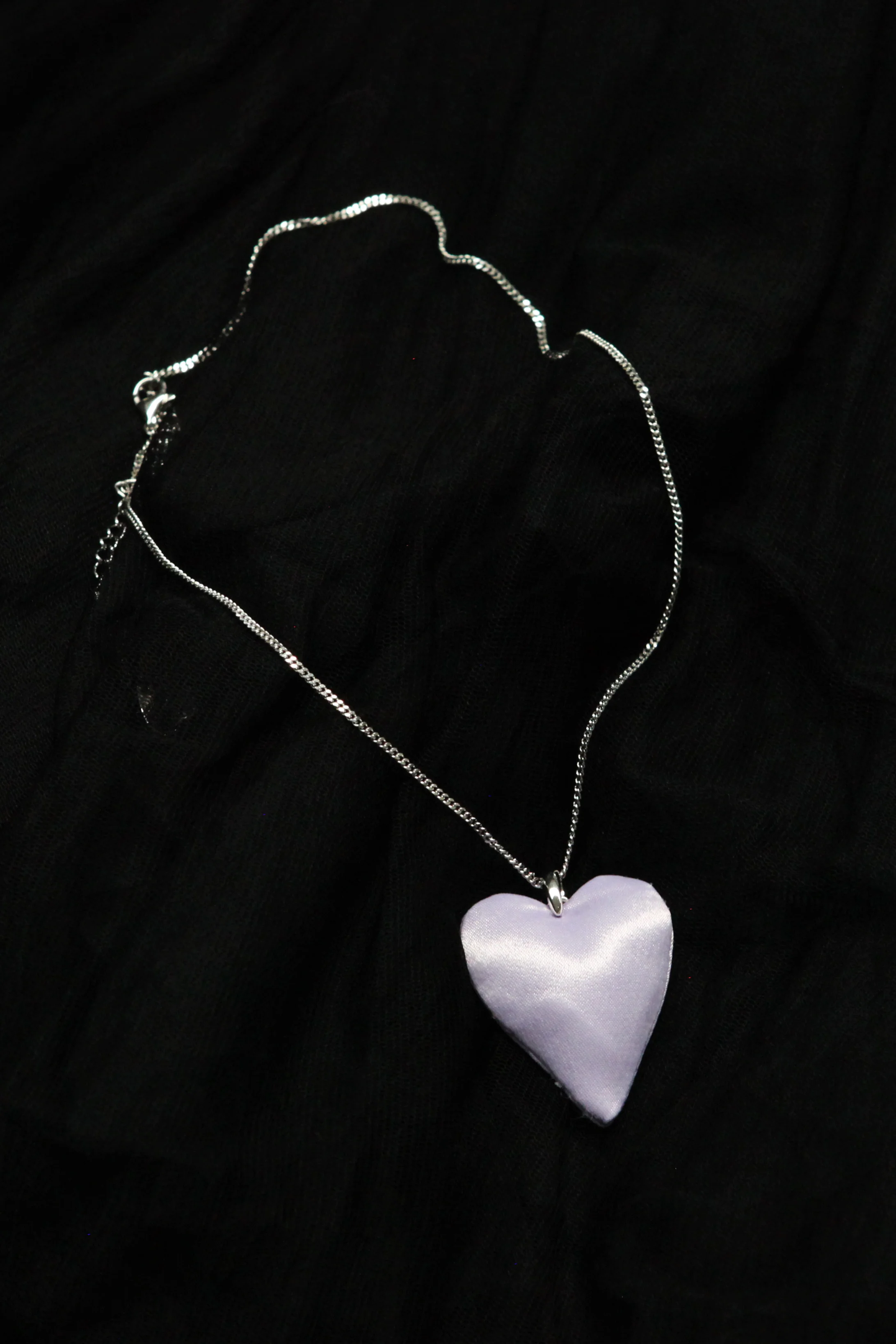 YVMIN Heart Muppet Oval Gemstone Necklace 21705 - Image 3